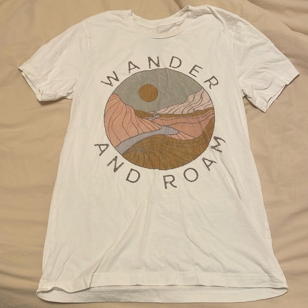 Wander and Roam tshirt